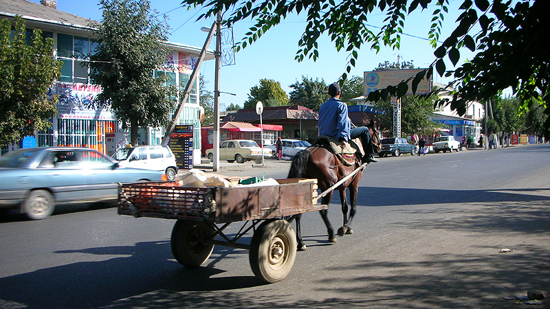 Unterwegs in Osh, Kirgistan
